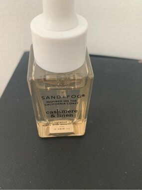 SAND + FOG Cashmere & Linen diffuser Fragrance oil -